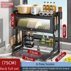 Geschirrständer über der Spüle – Moderner Küchen-Organizer