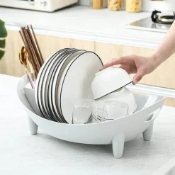 Geschirrständer-Organizer – Küchenabtropfgestell für Geschirr