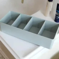 Geteilte Aufbewahrungsbox – Vielseitiger Organizer für Geschirr