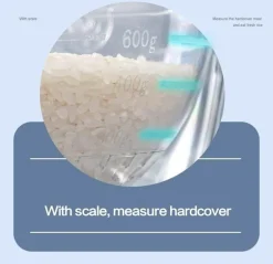 Getreidespender mit großer Kapazität – Mega-Aufbewahrungslösung für einfaches Ausgeben