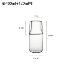 Getränkeset aus Borosilikatglas – langlebiges, hitzebeständiges Trinkgeschirr