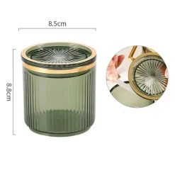 Gewürzdosen-Set aus Acryl mit Tablett – Eleganter Küchen-Organizer für Ihre Gewürze