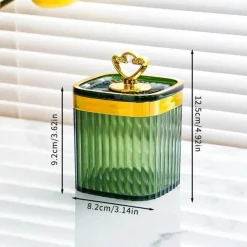 Gewürzdosen-Set aus Acryl mit Tablett – Eleganter Küchen-Organizer für Ihre Gewürze