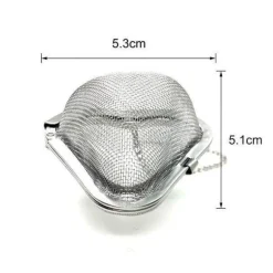 Gewürzkugel aus Edelstahl – Ultrafeines Kräutersieb