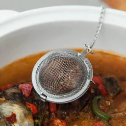 Gewürzkugel aus Edelstahl – Ultrafeines Kräutersieb