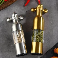 Gewürzmühle aus Keramik – Elegante Edelstahlmühle