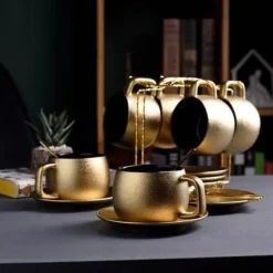 Ghiberti Kaffeeset – Elegantes italienisches Kaffeeservice