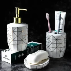 Gianini Bathroom Accessory Set - Elegant Home Décor Essentials