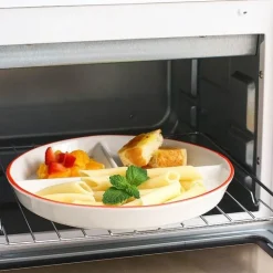 Gitterteller für Kinder mit Cartoon-Motiv – Lustiges und funktionales Unterteilungsgericht für Frühstück und Snacks