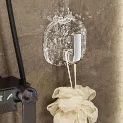 Glacier Acrylic Wall Hooks - Stylish Wall Storage Solutions