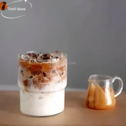 Glasbecher in Kürbisform – Vielseitiger Kaffee-Whiskey-Weinbecher