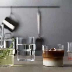 Glasbecher in Kürbisform – Vielseitiger Kaffee-Whiskey-Weinbecher