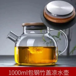 Glasteekanne - Kaltwasserkrug 1000ml1600ml