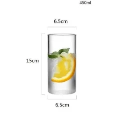 Glaswasserflasche mit Edelstahldeckel – 1,5 l