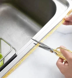 Glitter Tile Gap Tape - Self-Adhesive Decorative Tiling Trim