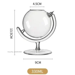 Globe Weingläser-Set – Elegantes Trinkgeschirr für Hausbar-Partys