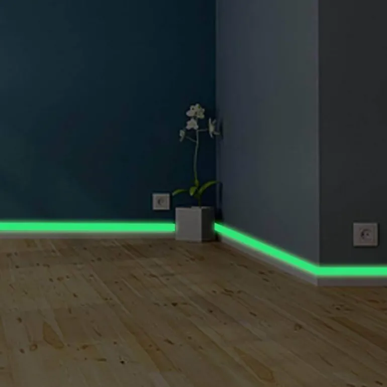 Glow in the Dark Baseboard Wall Sticker - Luminous Home Decor