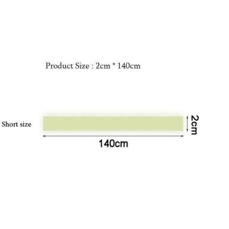 Glow in the Dark Baseboard Wall Sticker - Luminous Home Decor