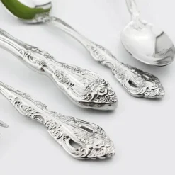 Gold Silber Edelstahl Besteck Set - Küchengeschirr Werkzeuge Zubehör