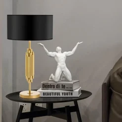 Golden Glow Table Lamp - Elegant Home Lighting