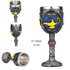 Gothic Dragon King Edelstahlkelch - 200 ml Weinglas