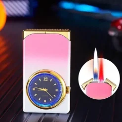 Gradient Flame Lighter Watch – Einzigartiger, kreativer Zeitmesser für stilvolle Momente