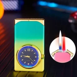 Gradient Flame Lighter Watch – Einzigartiger, kreativer Zeitmesser für stilvolle Momente