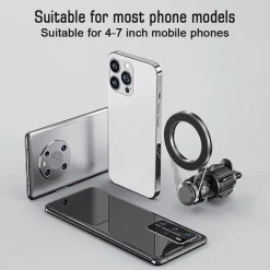 360-Grad-Magnet-Telefonhalter für die Lüftungsöffnung im Auto - Universelle Telefonhalterung