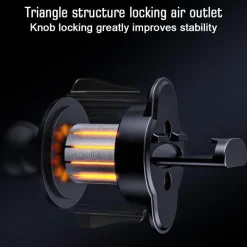 360-Grad-Magnet-Telefonhalter für die Lüftungsöffnung im Auto - Universelle Telefonhalterung