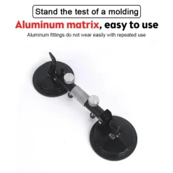 Granite Installation Vacuum Suction Cups - Heavy-Duty Adjustable Tool