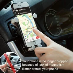 Gravity-Telefonhalter für Lüftungsschlitze – Autohalterungsclip