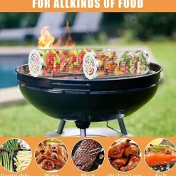 Grillkorb für Fisch und Gemüse – Unverzichtbares Grillwerkzeug für perfektes Grillen