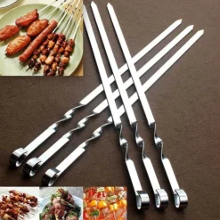 Grillspieße aus Edelstahl – Grillwerkzeuge für den Außenbereich