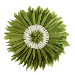 Grünes Blumensofakissen Kissenbezug - Home Decor Quadratisches Kissen