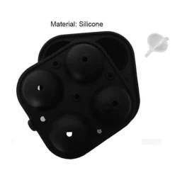 Große Eisballform – perfekt für Cocktails und Whiskey-Getränke