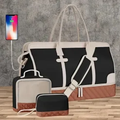 Große Familienreisetasche – Reisetasche mit Schuh- und Nassfach