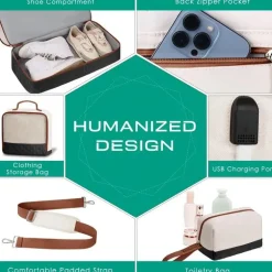 Große Familienreisetasche – Reisetasche mit Schuh- und Nassfach