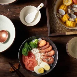 Große Ramen-Schüssel aus Keramik – 67 Zoll große Nudelsuppenschüssel für Küche und Hotel