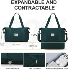 Große Tragetasche, leichte Reise-, Schwangerschafts- und Sporttasche