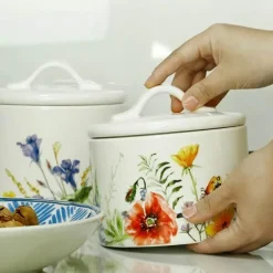 Großes, mit Silikon versiegeltes Vorratsglas für Blumen – vielseitige Dose für Nüsse, Tee, Zucker, Gewürze