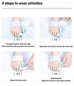 Großzehen-Geradehalter – Einstellbare Fußpflegelösung