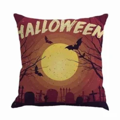 Gruseliges Haus Halloween Kissenbezüge