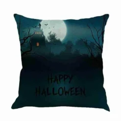 Gruseliges Haus Halloween Kissenbezüge