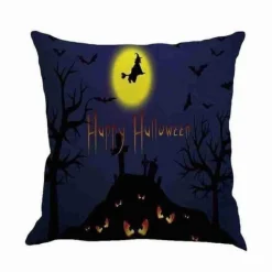 Gruseliges Haus Halloween Kissenbezüge