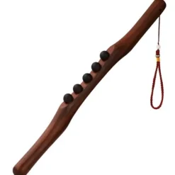 Gua Sha Massagegerät aus Holz – Werkzeug zur Linderung von Nacken und Schultern