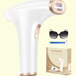 Haarentfernungs-Lasergerät, automatische manuelle Modi für Männer und Frauen