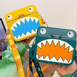 Hai-Wasserflasche mit integriertem Strohhalm – umweltfreundliches Trinkgeschirr