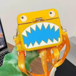 Hai-Wasserflasche mit integriertem Strohhalm – umweltfreundliches Trinkgeschirr