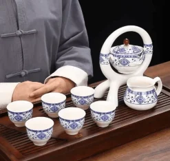 Halbautomatische Teekanne aus Keramik – Kanne im fernöstlichen Stil