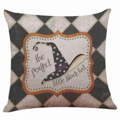 Halloween Kürbis Kissenbezüge - Bequemes Baumwolldekor